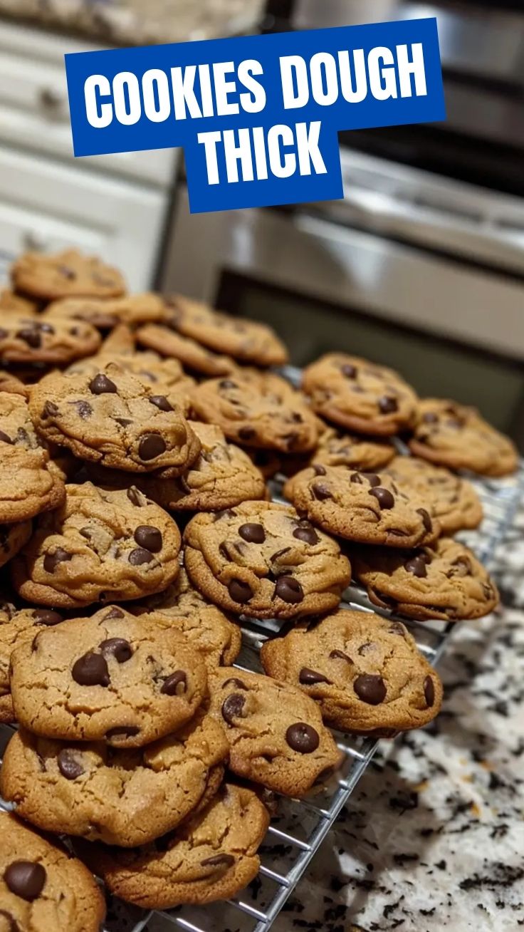 A pile of best chewy cookies freshly baked on a cooling rack.