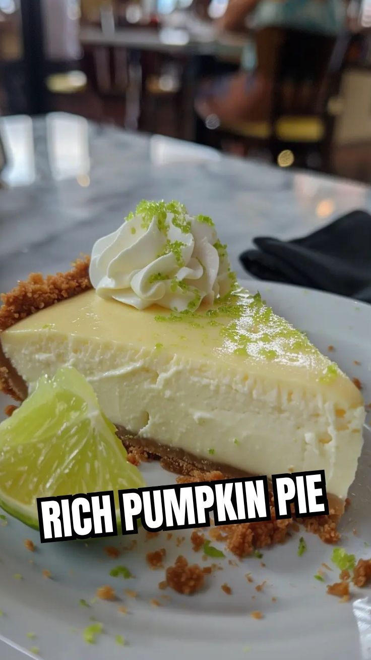A freshly baked whole pumpkin pie with a golden crust on a cooling rack.