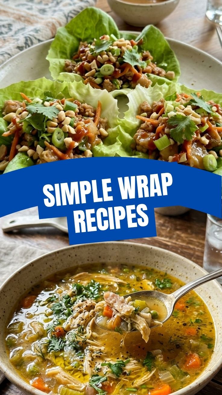 A vibrant low calorie lettuce wrap recipe with fresh ingredients prepared for a healthy meal.