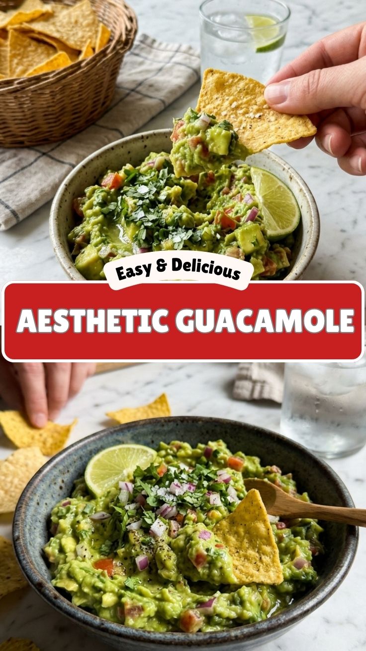 A vibrant bowl of fresh guacamole with chunky avocado and spices.