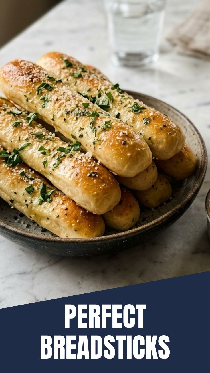 A pile of crispy, golden-brown breadsticks ready to eat